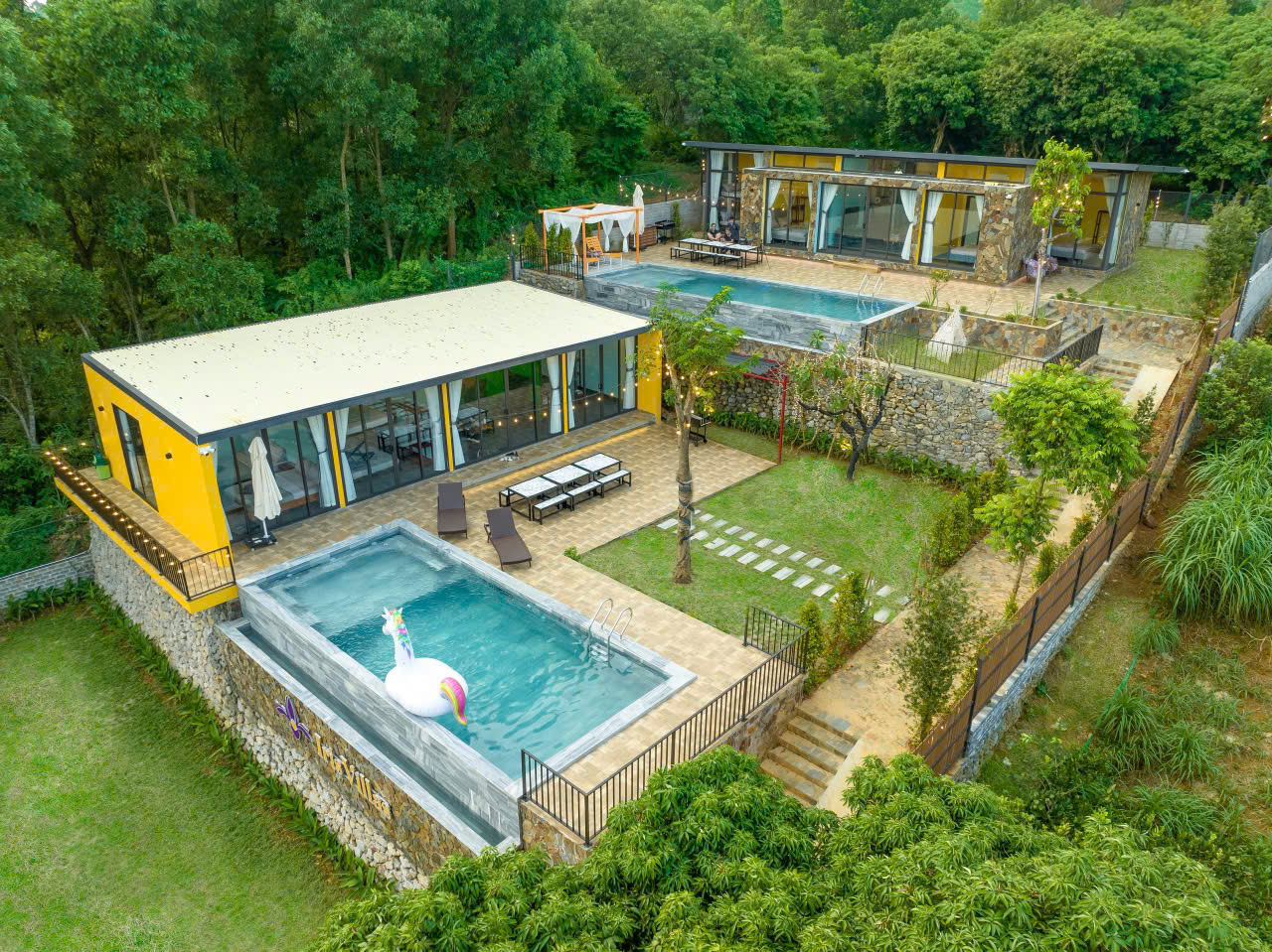 Bán villa vận hành tốt 1500M_150M đất ở_doanh thu 100 triệu/tháng_Vân Hoà Ba Vì_1x tỷ - Ảnh 2